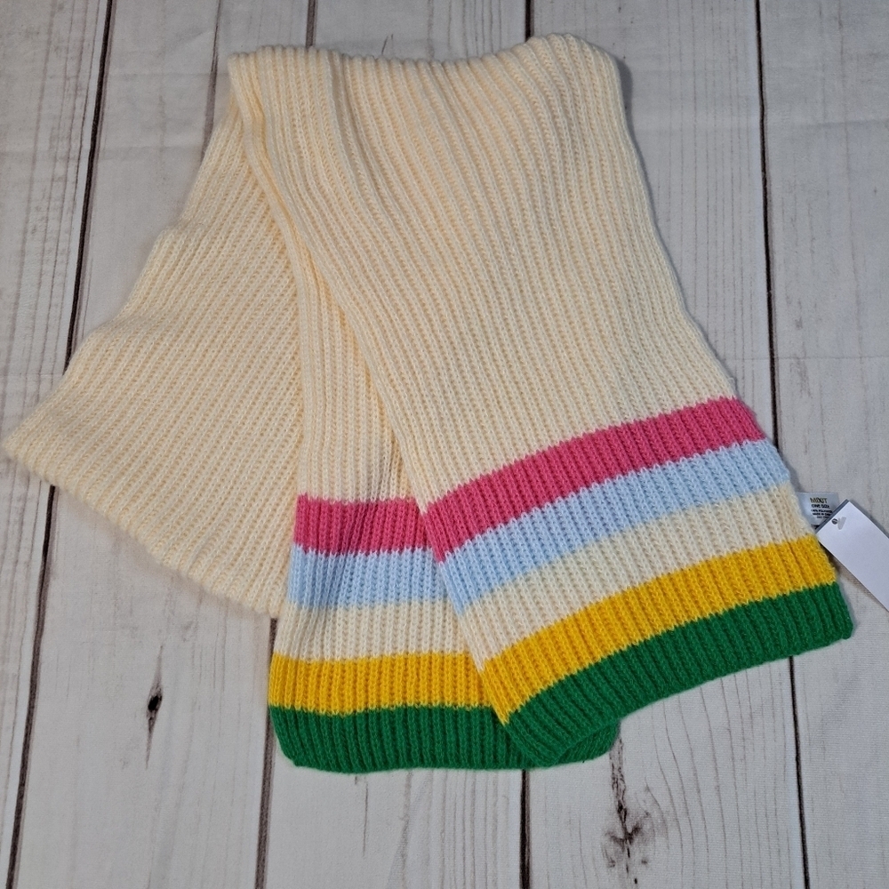 Mixit Jet Stream Multi Color Stripe Scarf